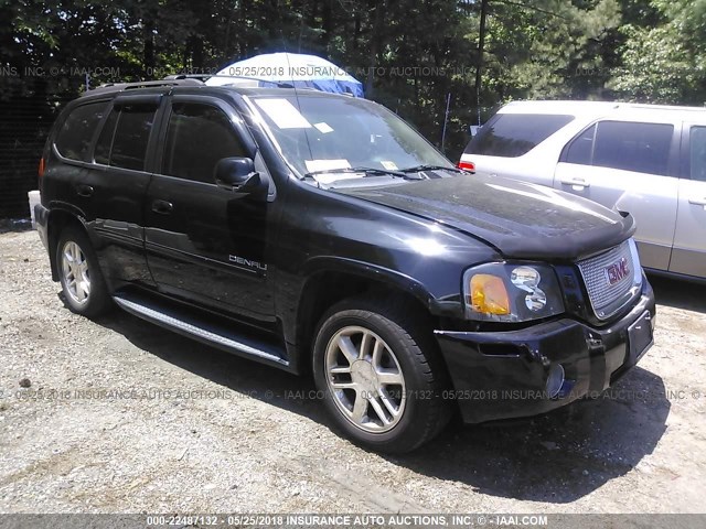 1GKET63M872102065 - 2007 GMC ENVOY DENALI BLACK photo 1