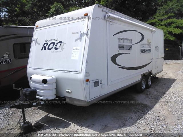 4X4TRLY2X6D090442 - 2006 FOREST RIVER CAMPER  Ақ фото 2