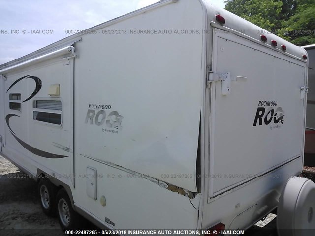 4X4TRLY2X6D090442 - 2006 FOREST RIVER CAMPER  WHITE photo 6