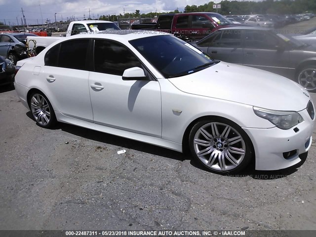 WBANW5C5XACT56820 - 2010 BMW 550 I WHITE photo 1