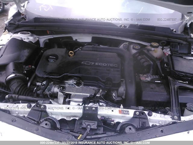 1G1ZB5ST1GF279271 - 2016 CHEVROLET MALIBU LS WHITE photo 10