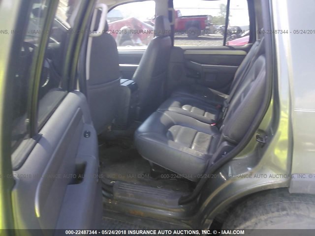 1FMZU73K33UC33770 - 2003 FORD EXPLORER XLT/XLT SPORT/NBX 绿色 照片 8