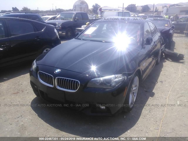 WBAFV3C51ED686261 - 2014 BMW 535 D/XI BLACK photo 2