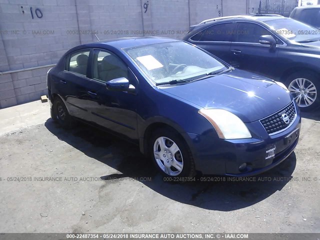 3N1AB61E68L662520 - 2008 NISSAN SENTRA 2.0/2.0S/2.0SL BLUE photo 1