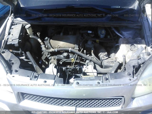 1GNDV23L75D255045 - 2005 CHEVROLET UPLANDER LS SILVER photo 10