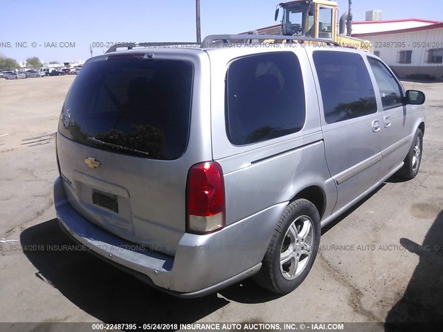 1GNDV23L75D255045 - 2005 CHEVROLET UPLANDER LS SILVER photo 4