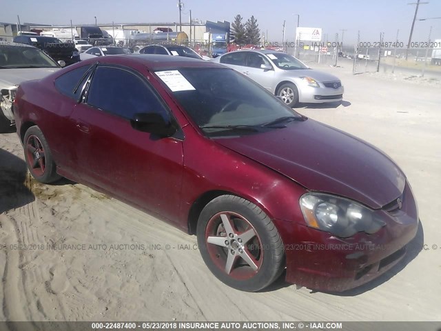 JH4DC53022C034457 - 2002 ACURA RSX TYPE-S RED photo 1