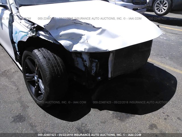 WBA3D5C59EKX98030 - 2014 BMW 328 D/XDRIVE WHITE photo 6
