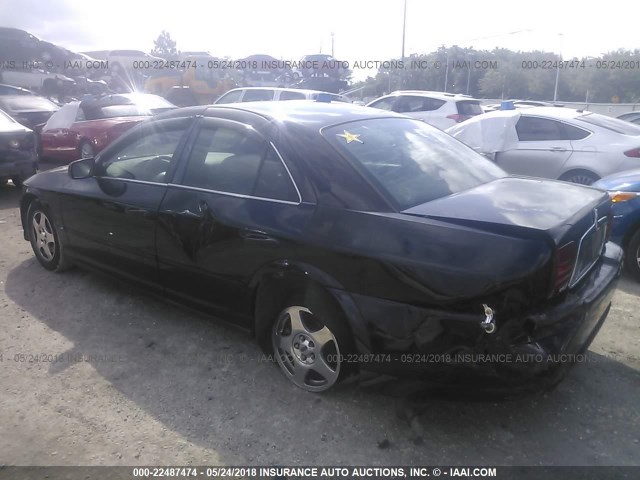 1LNHM87A21Y702310 - 2001 LINCOLN LS 黑色 照片 3