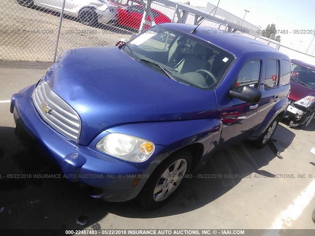 3GNDA13DX6S512456 - 2006 CHEVROLET HHR LS BLUE photo 2