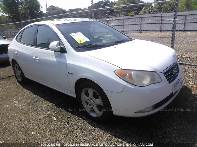 KMHDU46D07U115574 - 2007 HYUNDAI ELANTRA GLS/SE/LIMITED WHITE photo 1