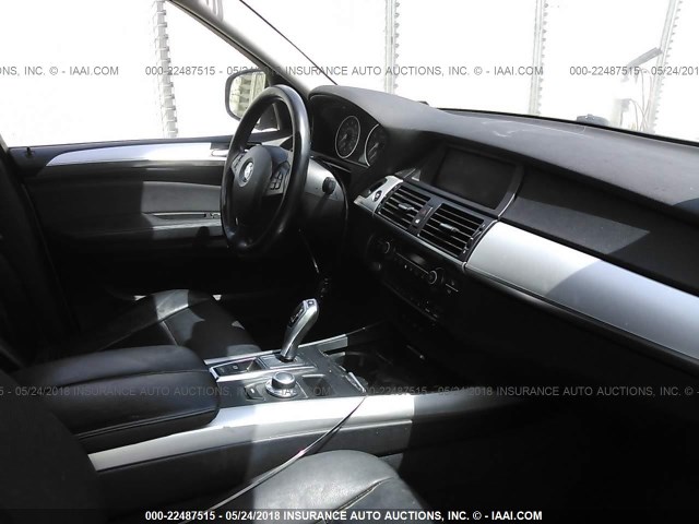 5UXFE83579L171663 - 2009 BMW X5 XDRIVE48I SILVER photo 5