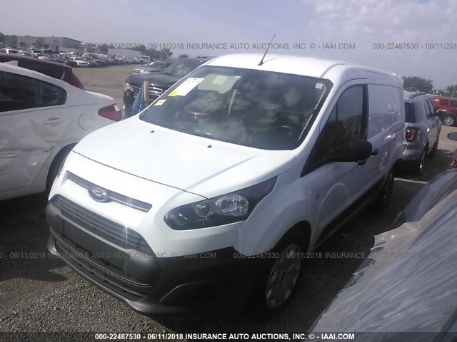 NM0LS7E71H1328486 - 2017 FORD TRANSIT CONNECT XL WHITE photo 2