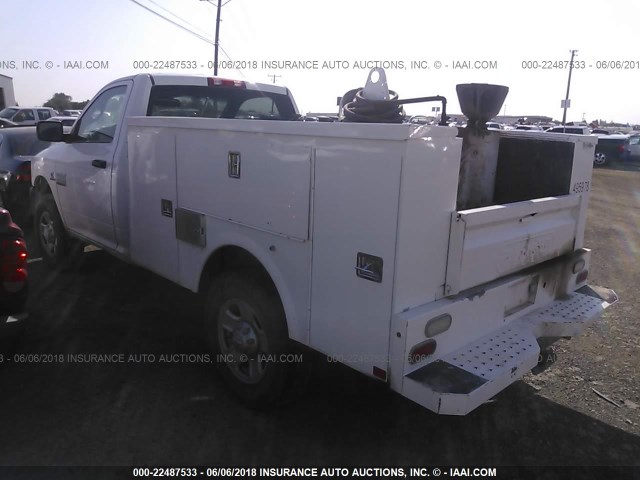 3C6MR5AL0FG576048 - 2015 RAM 2500 ST WHITE photo 3