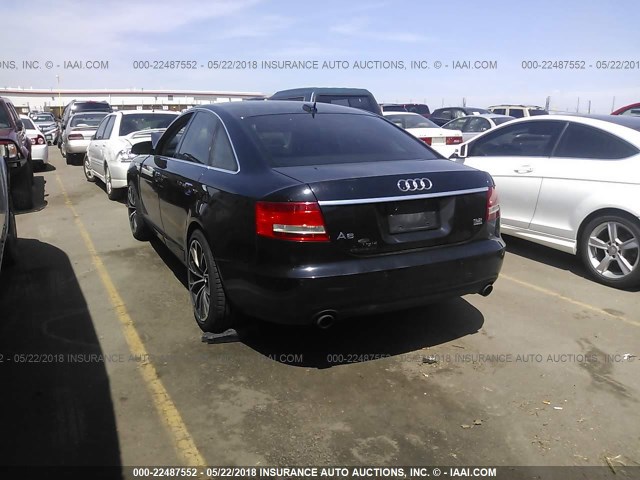 WAUDG74FX5N104409 - 2005 AUDI A6 3.2 QUATTRO BLACK photo 3