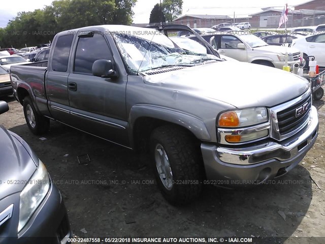 1GTEK19B06Z290660 - 2006 GMC NEW SIERRA K1500 GRAY photo 1