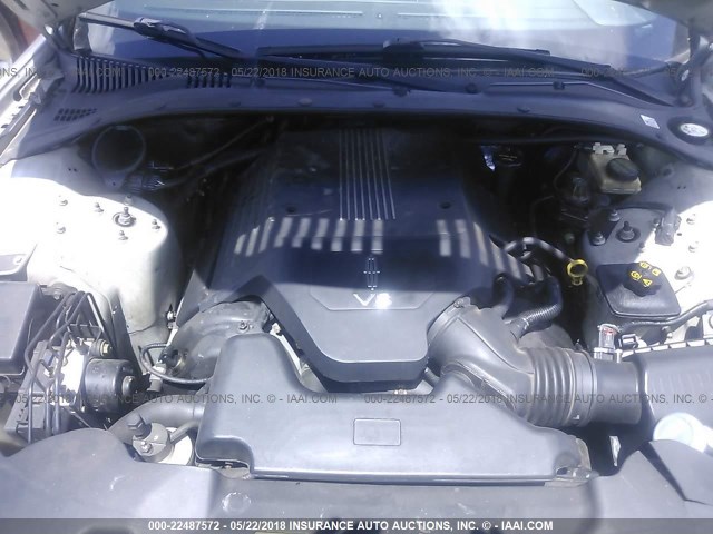 1LNHM87A83Y646649 - 2003 LINCOLN LS Gümüş foto 10