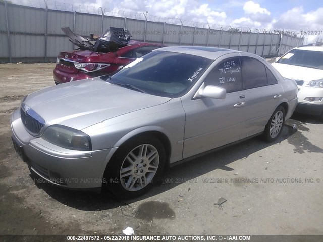 1LNHM87A83Y646649 - 2003 LINCOLN LS Gümüş foto 2