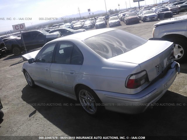 WBADN63441GM73037 - 2001 BMW 540 I AUTOMATIC SILVER photo 3