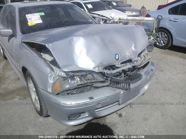 WBADN63441GM73037 - 2001 BMW 540 I AUTOMATIC SILVER photo 6
