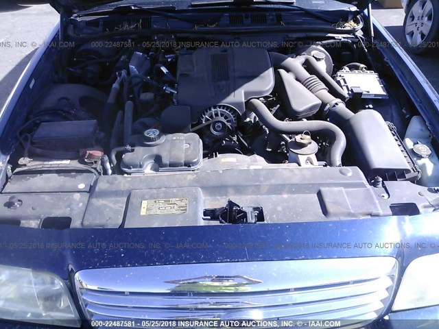 2FAFP74V76X146979 - 2006 FORD CROWN VICTORIA LX/SPORT BLUE photo 10