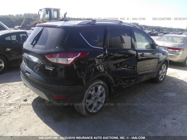 1FMCU0JX8GUB97883 - 2016 FORD ESCAPE TITANIUM BLACK photo 4