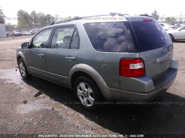 1FMZK05126GA02704 - 2006 FORD FREESTYLE SEL GREEN photo 3