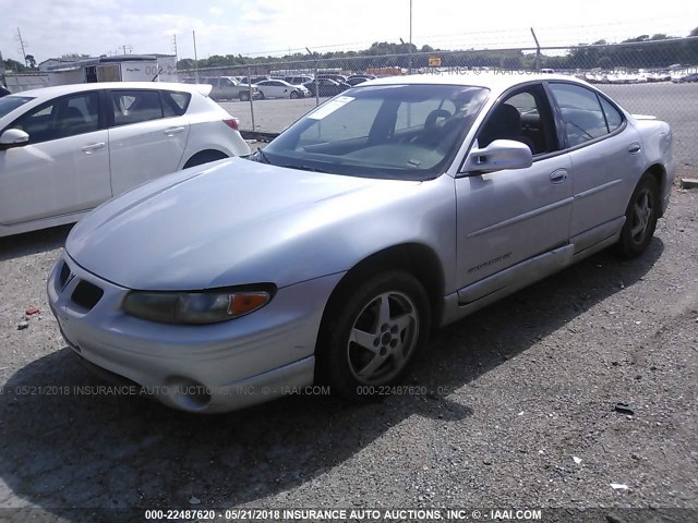 1G2WP52K91F233556 - 2001 PONTIAC GRAND PRIX GT SILVER photo 2