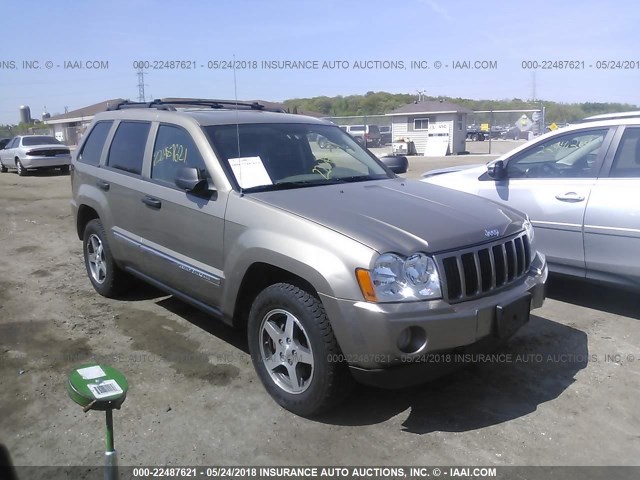 1J4HR48N35C668259 - 2005 JEEP GRAND CHEROKEE LAREDO/COLUMBIA/FREEDOM 金色 照片 1