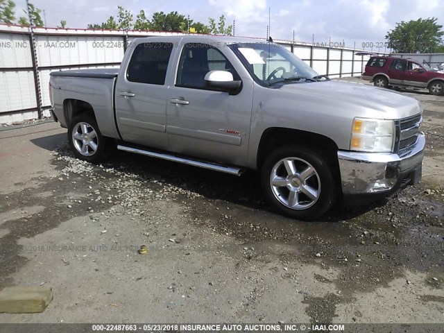 3GCEK13Y17G544228 - 2007 CHEVROLET SILVERADO K1500 CREW CAB TAN photo 1