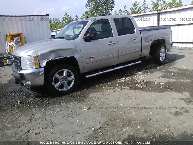 3GCEK13Y17G544228 - 2007 CHEVROLET SILVERADO K1500 CREW CAB TAN photo 2