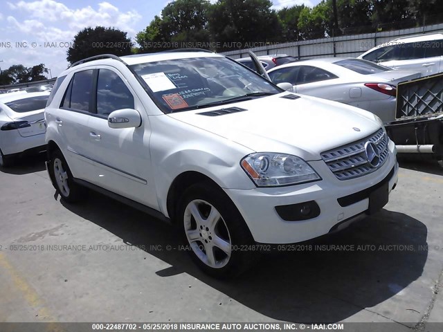 4JGBB22E58A304935 - 2008 MERCEDES-BENZ ML 320 CDI WHITE photo 1