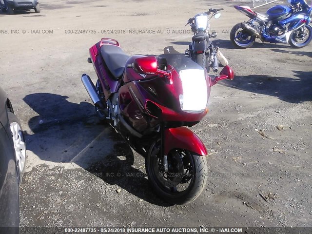 JKAZX4D16LB500454 - 1990 KAWASAKI ZX600 D RED photo 1