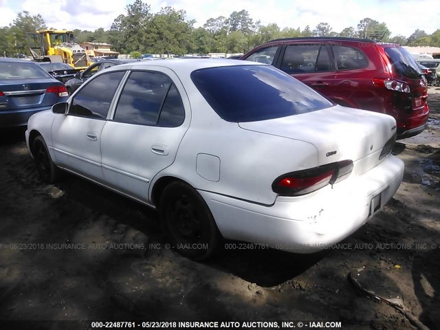 1Y1SK5264VZ430128 - 1997 GEO PRIZM LSI WHITE photo 3