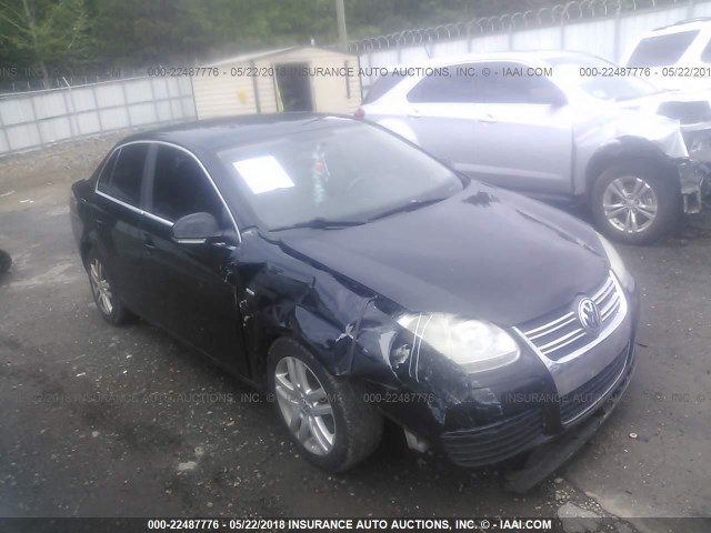 3VWEF71K57M131460 - 2007 VOLKSWAGEN JETTA WOLFSBURG 黑色 照片 1