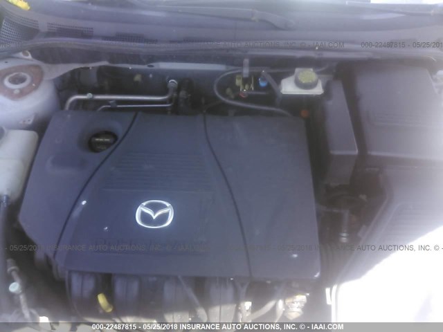 JM1BK12F651291244 - 2005 MAZDA 3 I SILVER photo 10