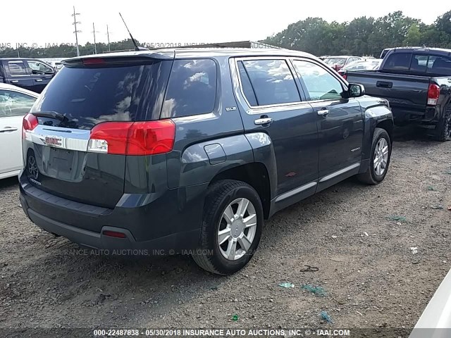 2CTALBEW8A6355130 - 2010 GMC TERRAIN SLE GRAY photo 4