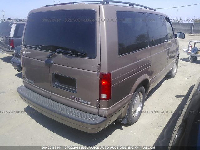 1GKDM19W8VB541588 - 1997 GMC SAFARI XT BROWN photo 4