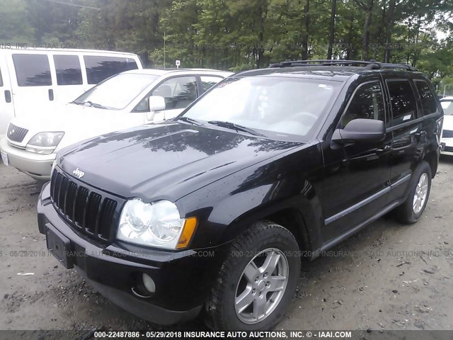 1J8GR48K07C615411 - 2007 JEEP GRAND CHEROKEE LAREDO/COLUMBIA/FREEDOM 黑色 照片 2
