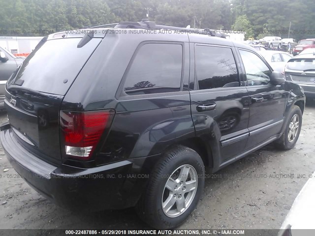 1J8GR48K07C615411 - 2007 JEEP GRAND CHEROKEE LAREDO/COLUMBIA/FREEDOM 黑色 照片 4