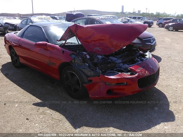 2G1FP22G622149633 - 2002 CHEVROLET CAMARO Z28 RED photo 1