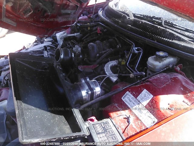 2G1FP22G622149633 - 2002 CHEVROLET CAMARO Z28 RED photo 10