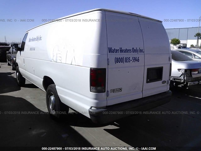 1FTSS34LX4HA13533 - 2004 FORD ECONOLINE E350 SUPER DUTY VAN WHITE photo 3