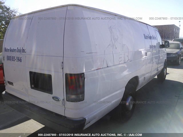 1FTSS34LX4HA13533 - 2004 FORD ECONOLINE E350 SUPER DUTY VAN WHITE photo 4