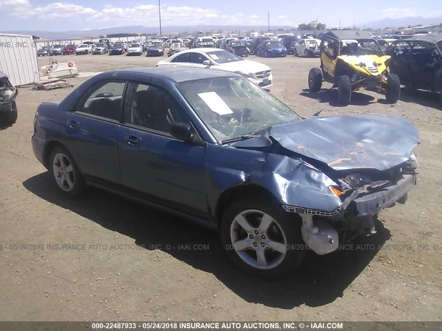 JF1GD61697H505481 - 2007 SUBARU IMPREZA 2.5I BLUE photo 1