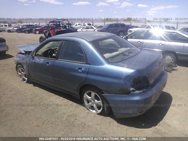 JF1GD61697H505481 - 2007 SUBARU IMPREZA 2.5I BLUE photo 3