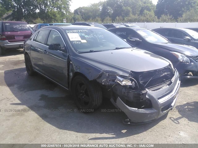 1G1ZH57B08F176746 - 2008 CHEVROLET MALIBU 1LT GRAY photo 1