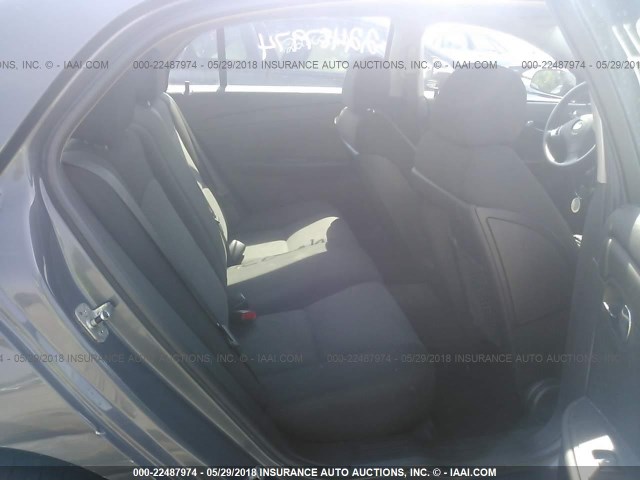 1G1ZH57B08F176746 - 2008 CHEVROLET MALIBU 1LT GRAY photo 8