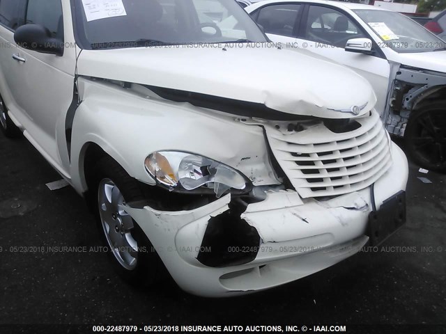 3C4FY58B04T365275 - 2004 CHRYSLER PT CRUISER TOURING WHITE photo 6