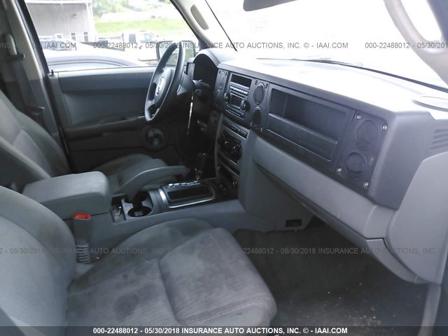 1J8HG48K36C145528 - 2006 JEEP COMMANDER 白色 照片 5